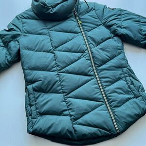 Adidas Neo Asymmetrical Duck Down Puffer Jacket Sz. M